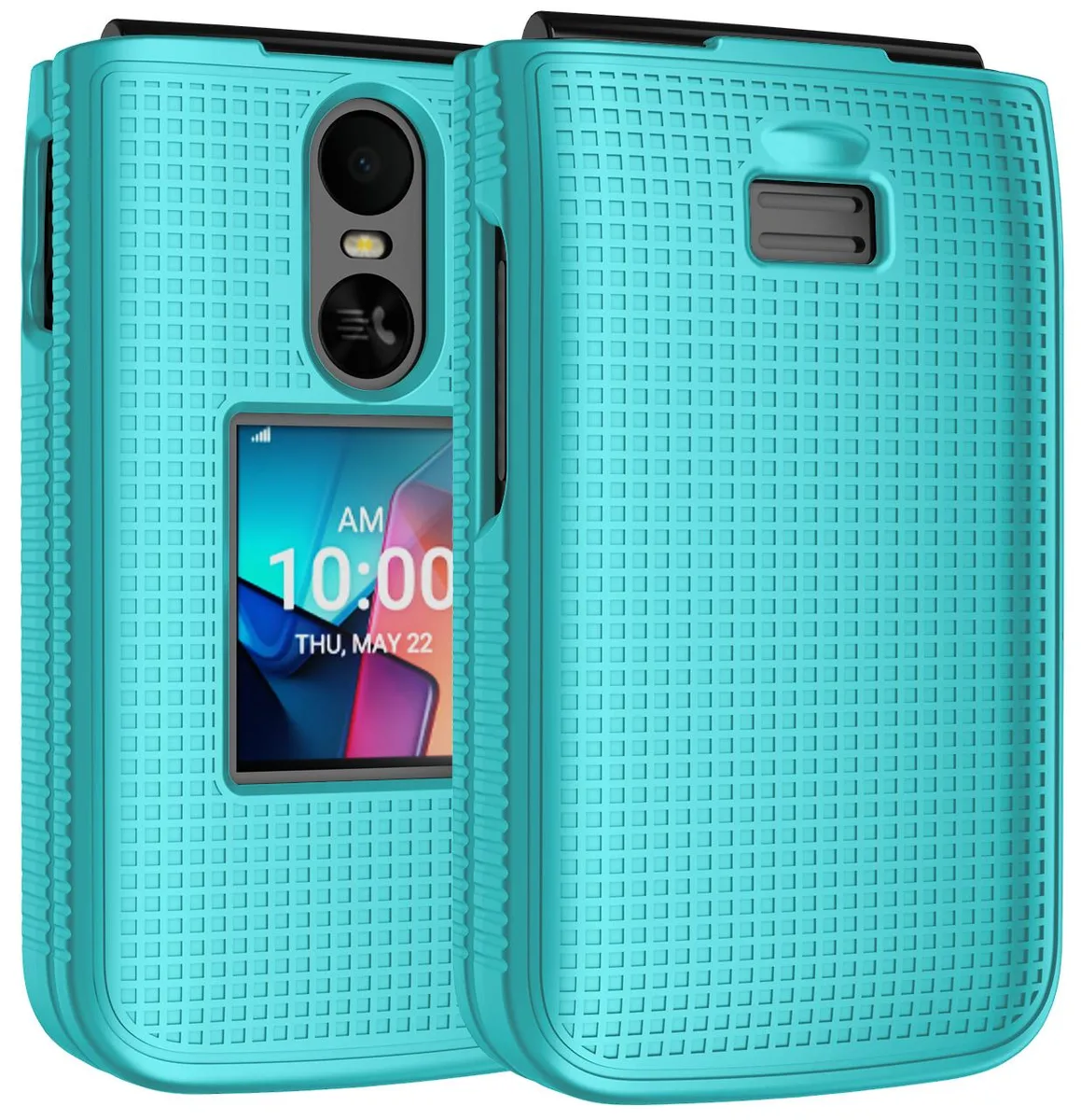 Nakedcellphone Nakedcellphone T440 Grid Texture Hard Case Teal 2025 — product photo
