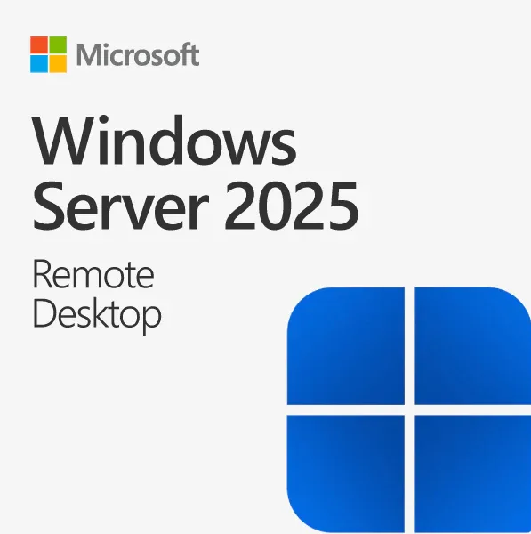 HPE HPE Windows Server 2025 RDS LTU 5 User P77120-B21 — product photo