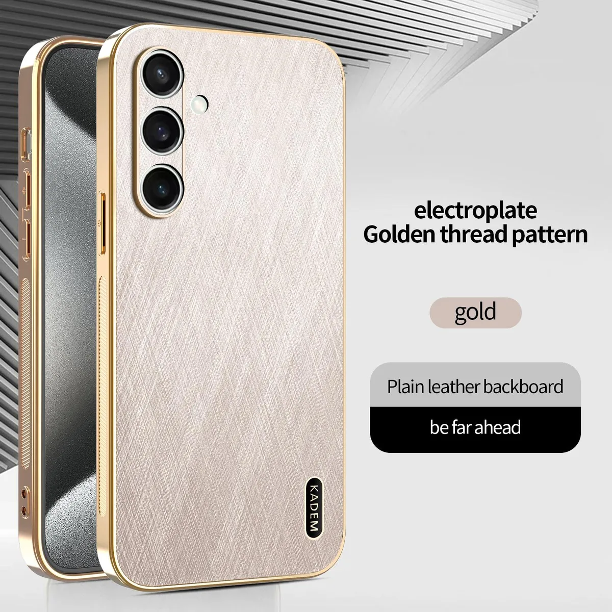 TYJKeJi TYJKeJi Case for Samsung Galaxy S25 FE Gold — product photo