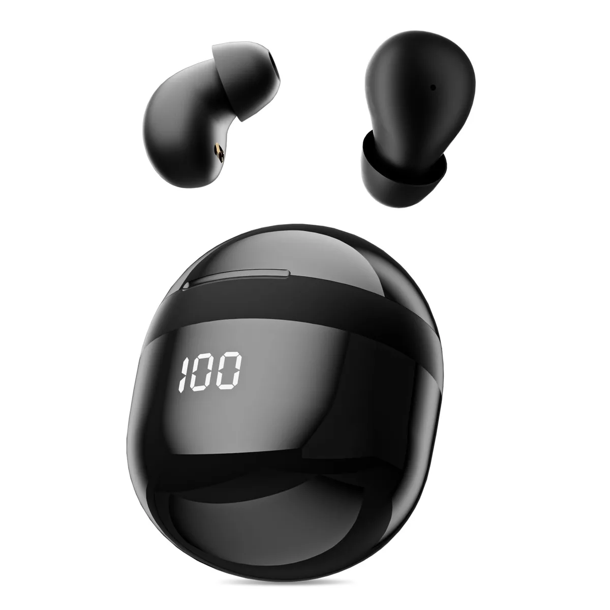  AT&amp;T SK18 In-Ear Earbuds Glossy Black 6h 10m 300mAh — product photo