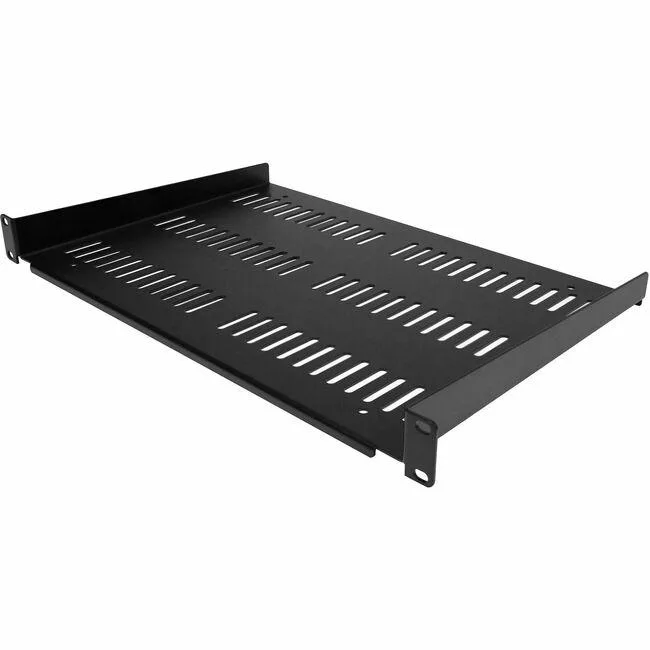 STARTECH STARTECH SHELF-1U-12-FIXED-V 1U vented server rack shelf 12in deep — product photo