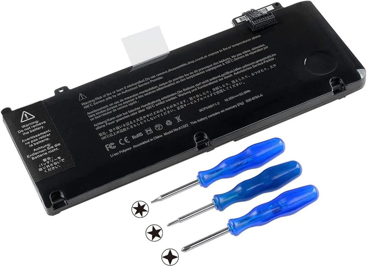 myVolts myVolts MB990LL/A laptop battery 65Wh 10.95V 6-cell — product photo