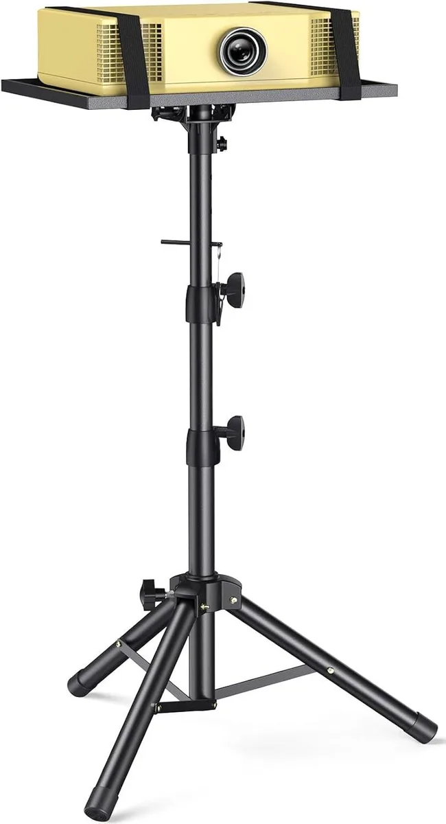 BFKK BFKK Height Adjustable Projector Tripod Stand 26-51 in 16x11 in Tray 22 lbs — product photo