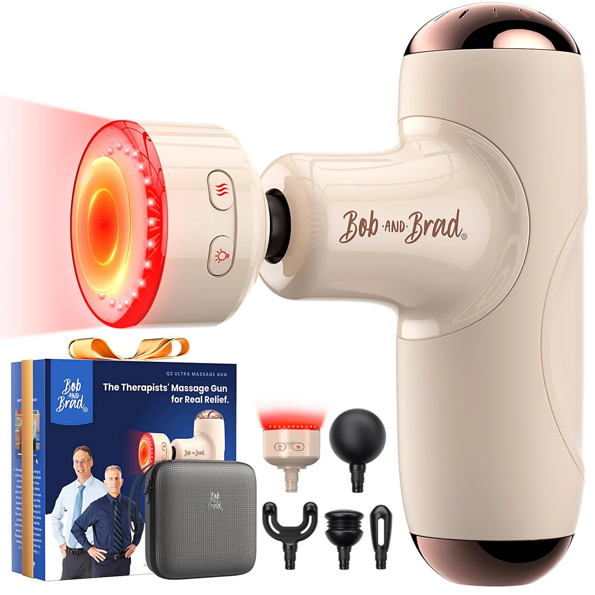 Bob and Brad Bob and Brad Q2 Ultra Mini Massager QL/MINI.Q2-J 660nm 850nm 1800-3000 RPM — product photo