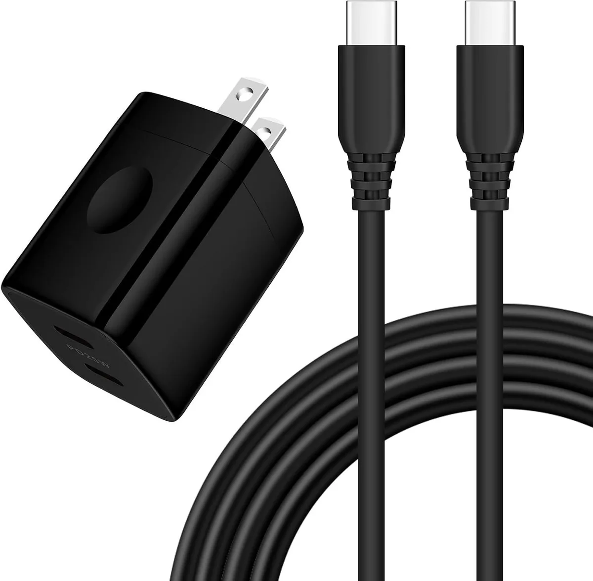 ONITOON ONITOON 25W 2-Port Wall Charger with 6ft 60W USB-C Cable — product photo