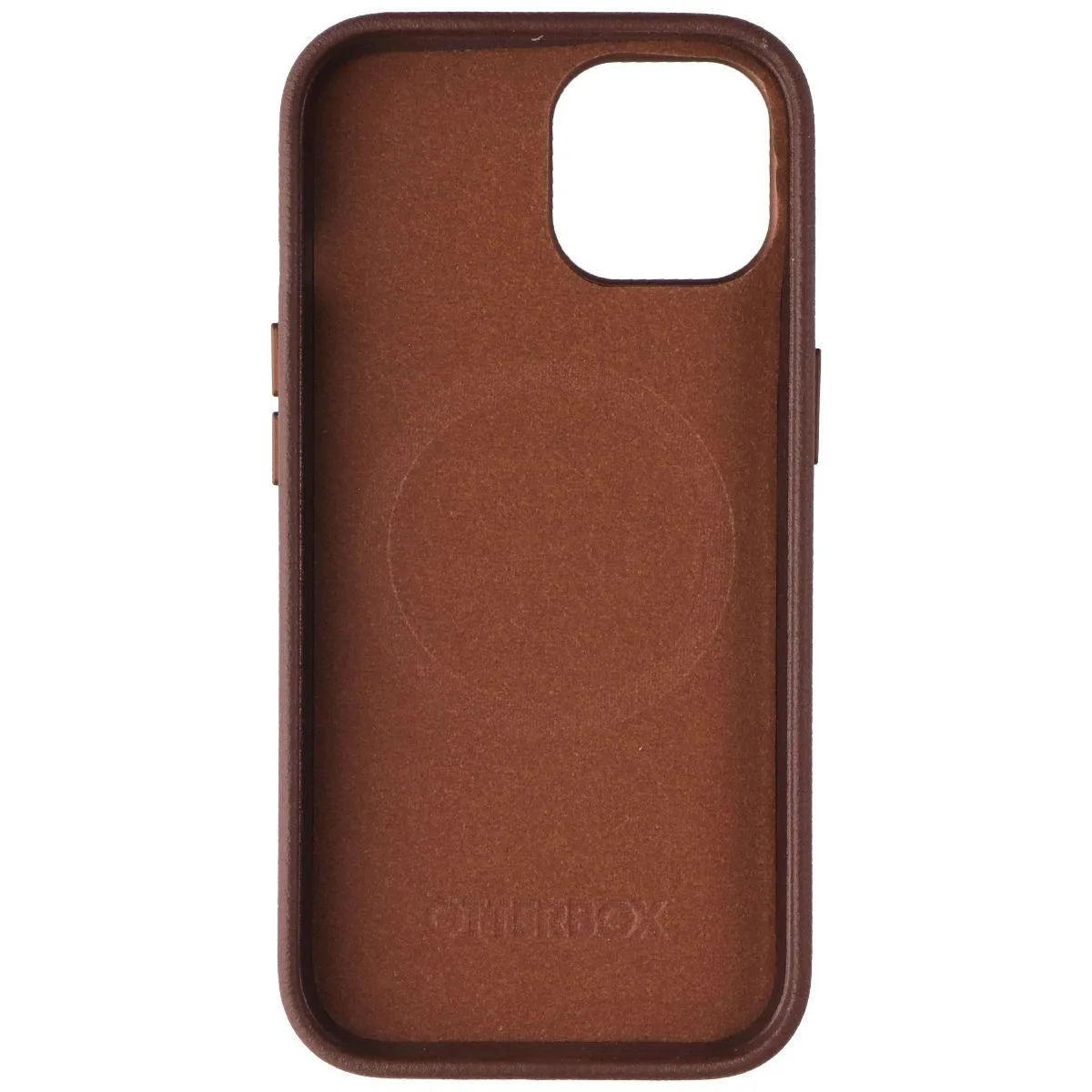 OtterBox OtterBox Symmetry Cactus Leather Case for MagSafe iPhone 15 Brown — product photo