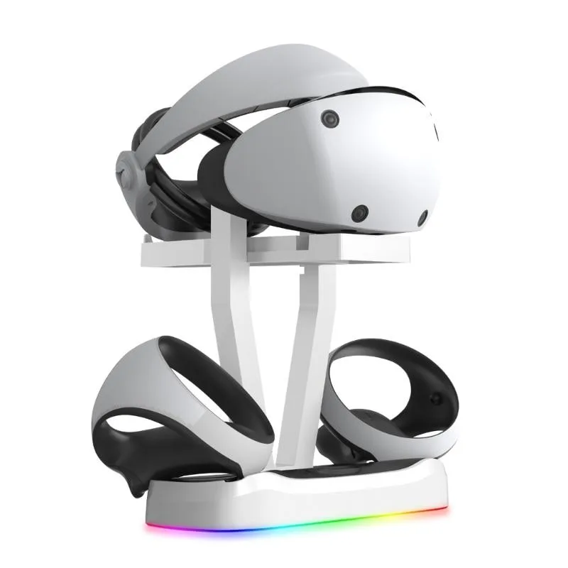 YINGHUA YINGHUA PS VR2 Controller Charging Stand White 19x10x4.8 cm — product photo