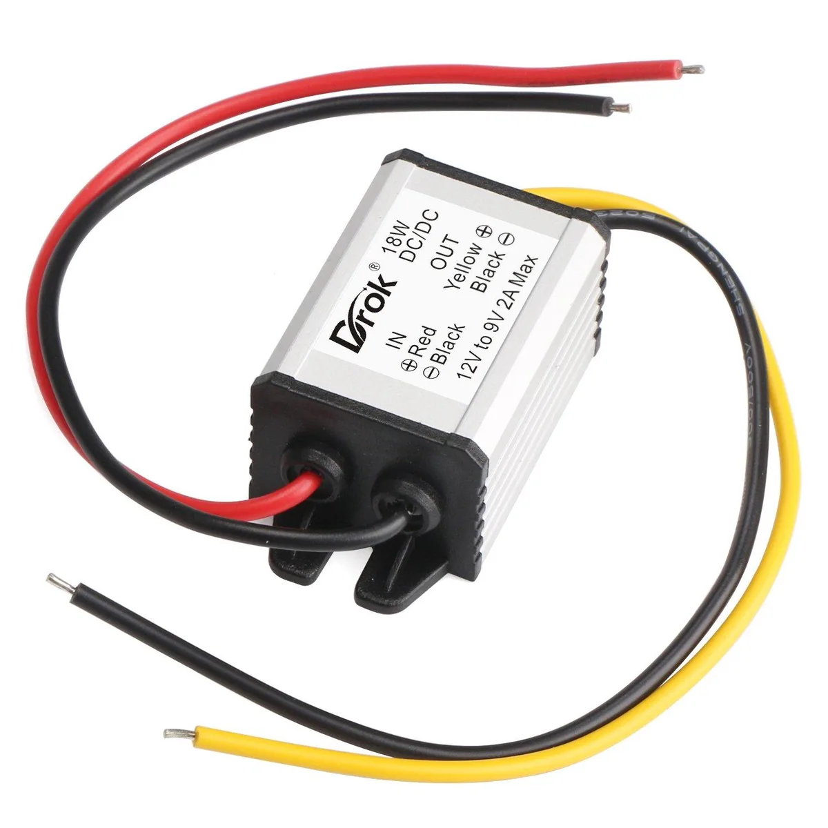 GCON GCON 12V to 9V 2A 18W DC/DC Buck Power Converter gender changer — product photo