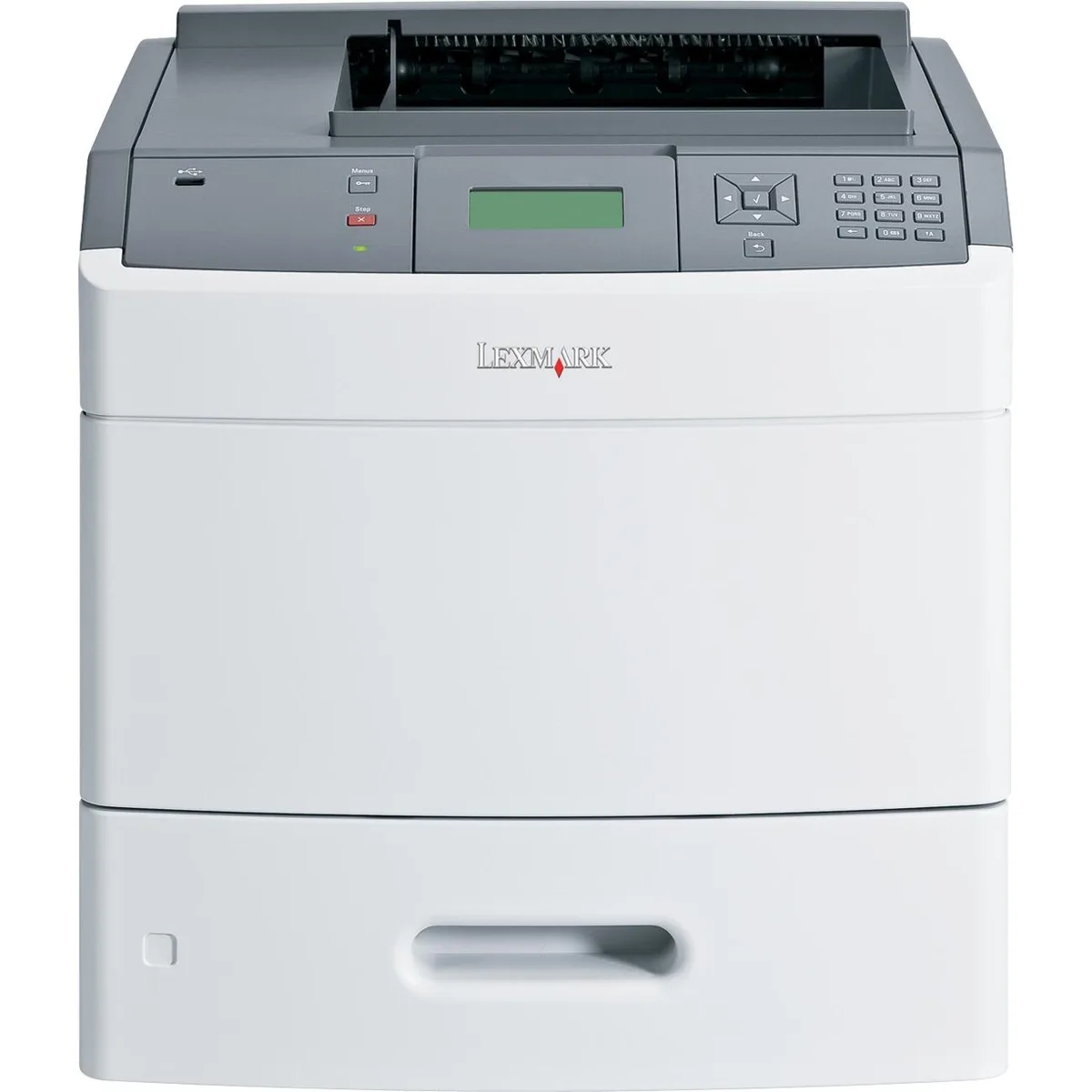 Lexmark Lexmark T654DN laser printer monochrome 55 ppm 1200 dpi 650 sheets 1.25 GB — product photo
