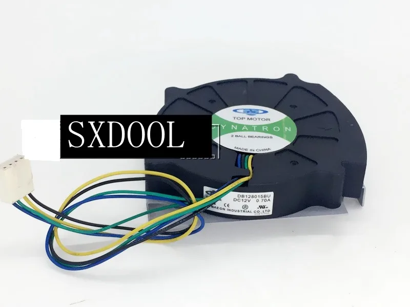 SXDOOL SXDOOL 80mm 4-pin PWM case fan DB128015BU-A 12V 0.7A 25mm K199 — product photo
