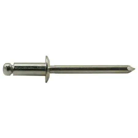 MIDWEST FASTENER CORP MIDWEST FASTENER CORP 53962 Blind Rivet Dome Head 3/16 in 1/4 in 18-8 — product photo