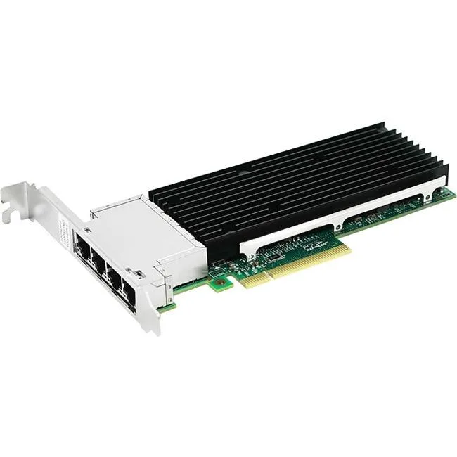 Axiom Axiom 10GBase-T quad-port PCIe 3.0 x8 network card for Intel X710T4 — product photo