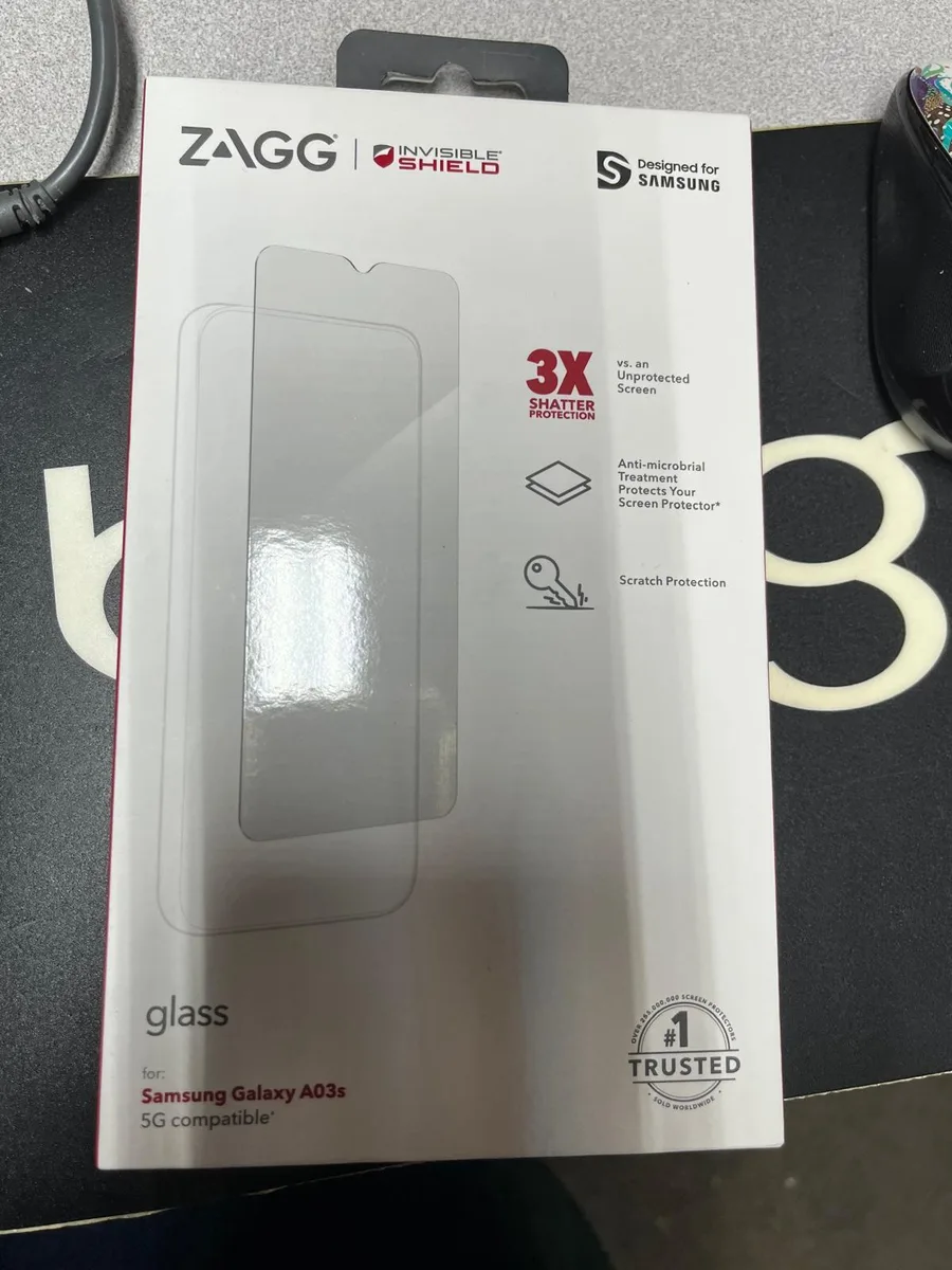 ZAGG ZAGG Invisible Shield Glass Screen Protector Samsung Galaxy A03s Clear — product photo