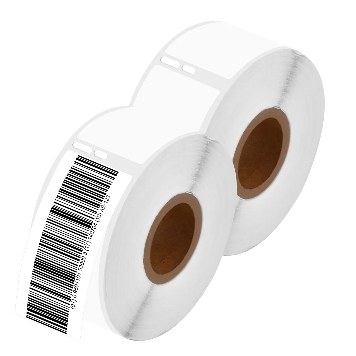 GREENCYCLE GREENCYCLE DM-30320 label 2 rolls 260 each 28×89 mm white — product photo