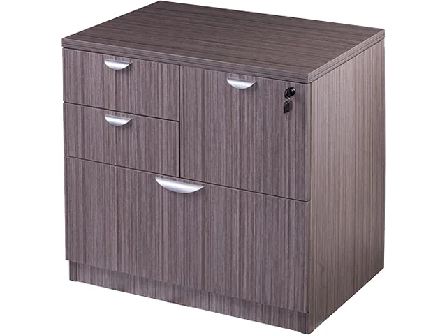 BOSS Office Products BOSS Office Products N114-DW Lateral File 31×22×29 Driftwood office furniture — product photo