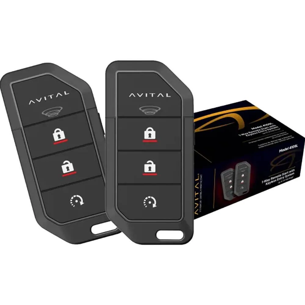 Avital Avital 4109L 1-Way Remote Start Car Alarm System — product photo