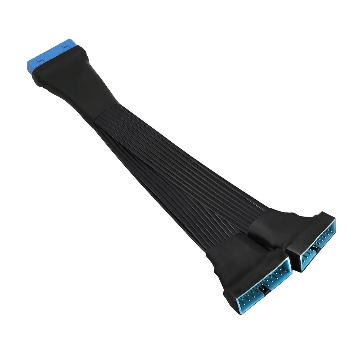 Lirealar Lirealar USB 3.0 19/20 Pin 1 to 2 Y Splitter Header Extension Cable 5.9 inch — product photo