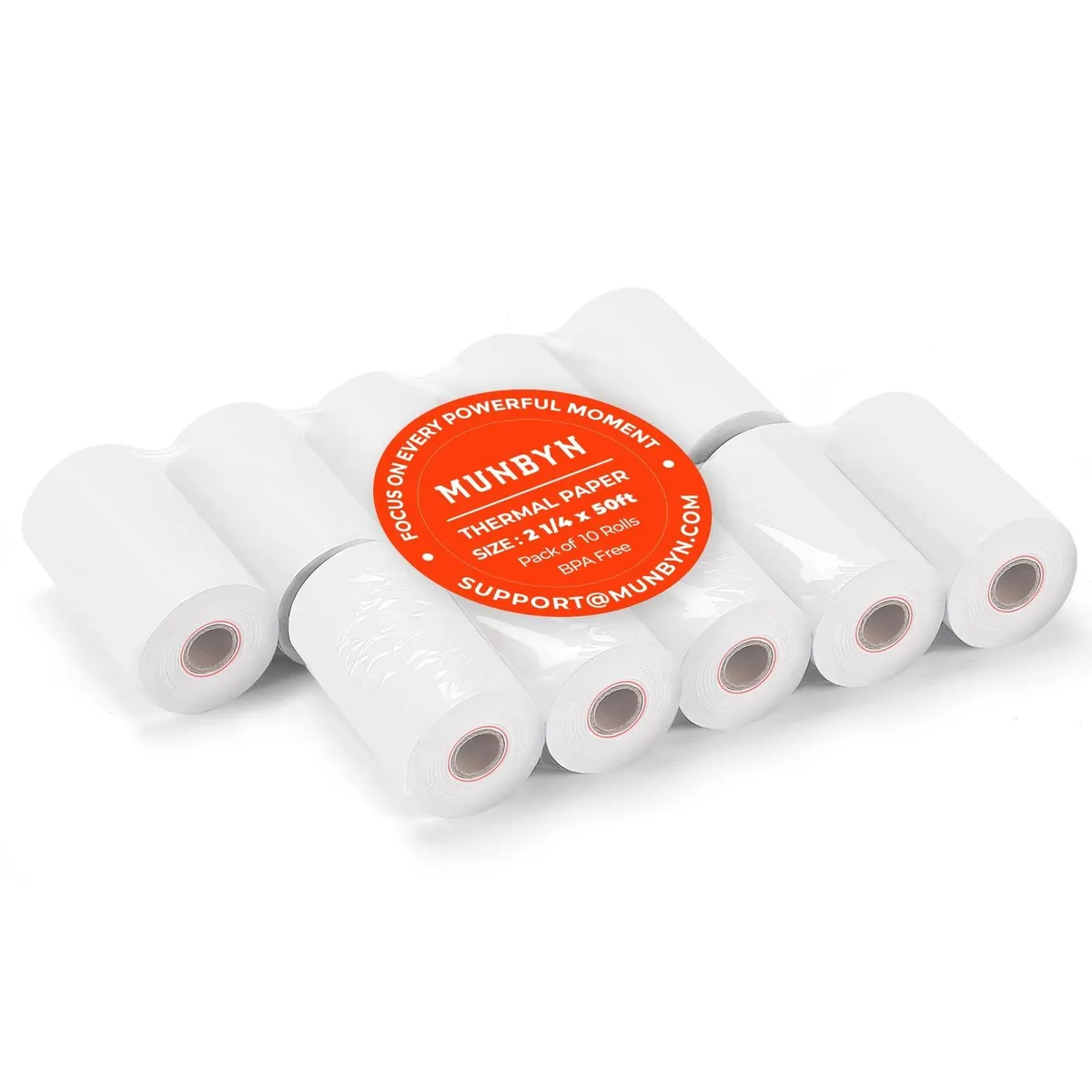  Brother P25 Receipt Paper 58mm 2.25in x 50ft 36 Rolls — product photo