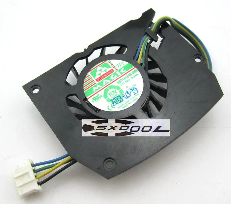 SXDOOL SXDOOL MBT4412HB-W09 12V 0.24A 4-wire PWM vga cooling — product photo