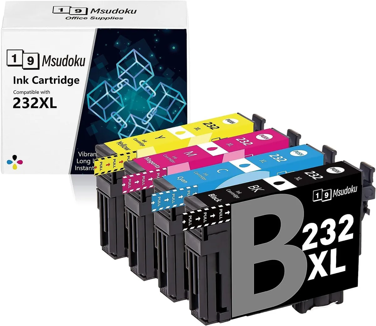 NuoTo NuoTo 232XL Ink Cartridges 4 Pack — product photo
