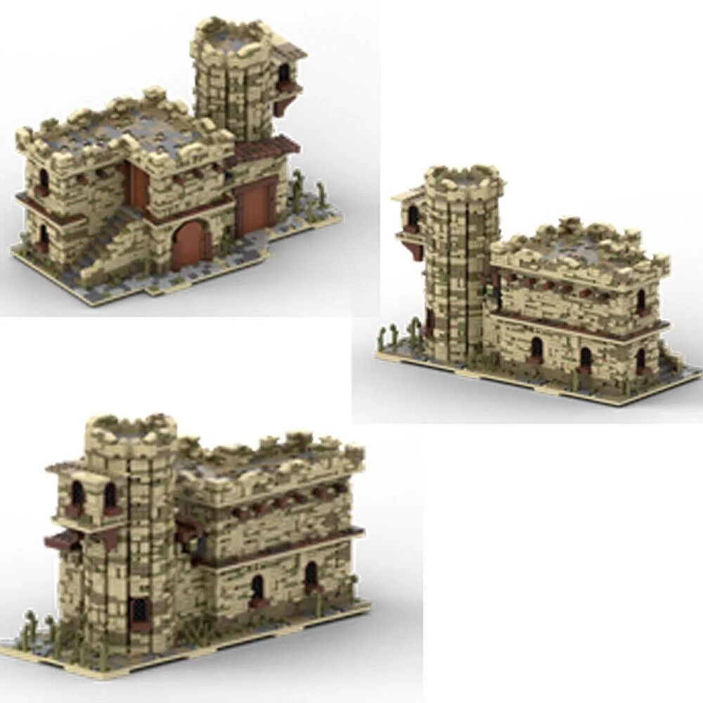 ZITIANYOUBUILD ZITIANYOUBUILD MOC-158420 Arabic-style House 2639 Parts — product photo