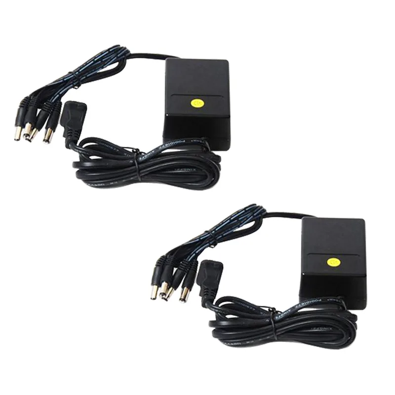VideoSecu VideoSecu PW154P2 2-pack 4-ch 12V 2A power supply — product photo