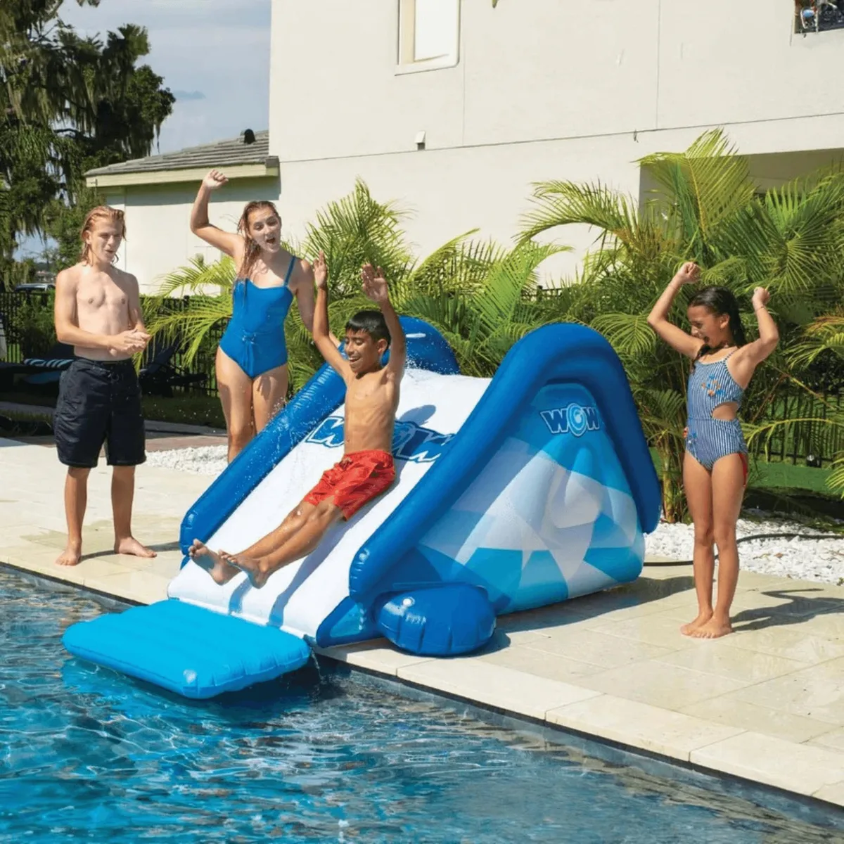 WOW Watersports WOW Watersports Cascade Pool Slide 24-WSL-6783 Blue — product photo