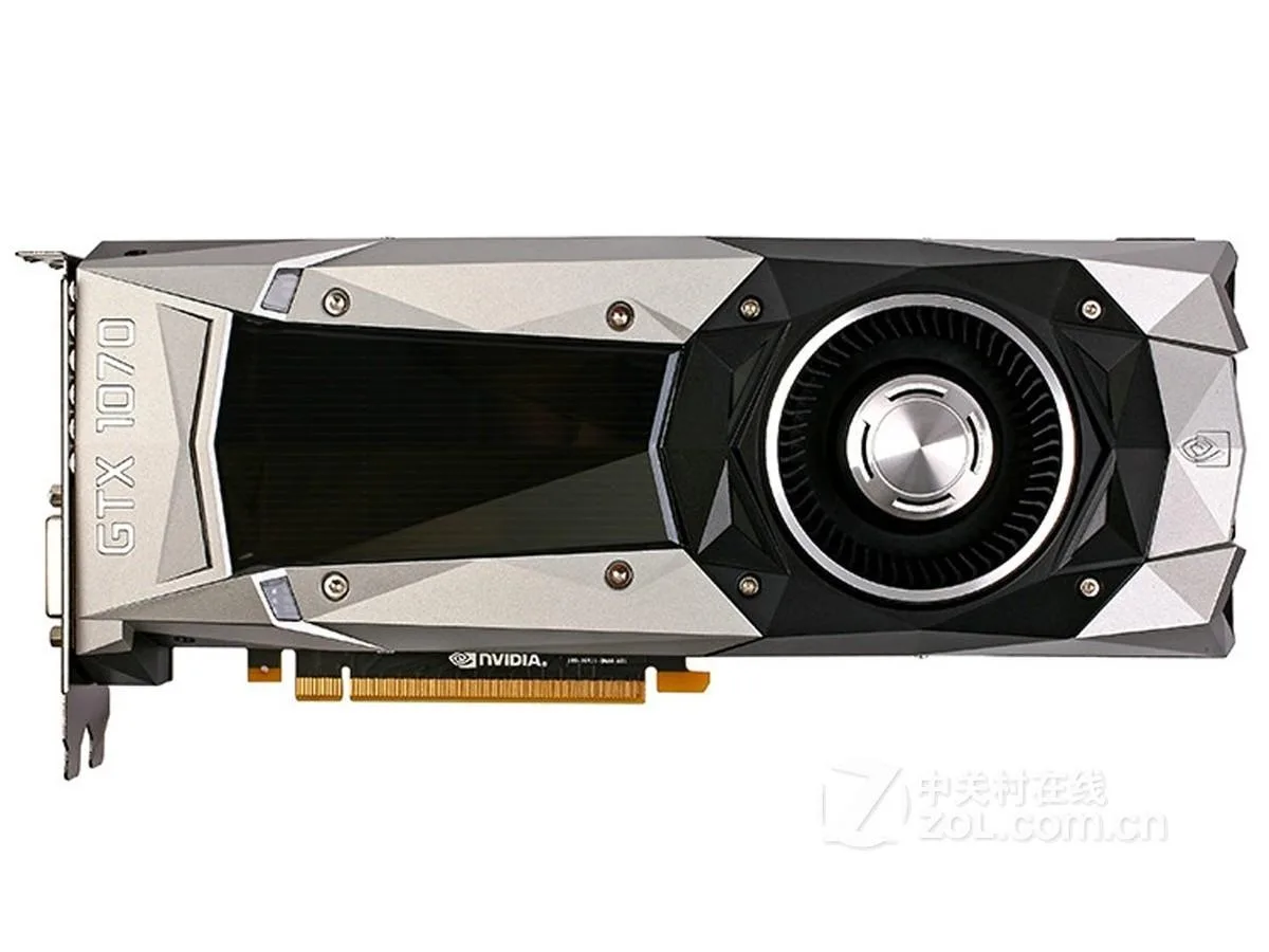 MSI MSI GTX 1070 Founders Edition 8GB graphics card — product photo