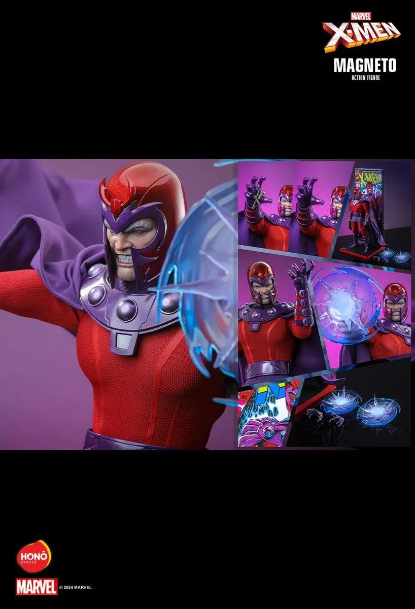 Hot Toys Hot Toys HS02 Magneto 1/6 Action Figure 32 cm 26 Articulation — product photo