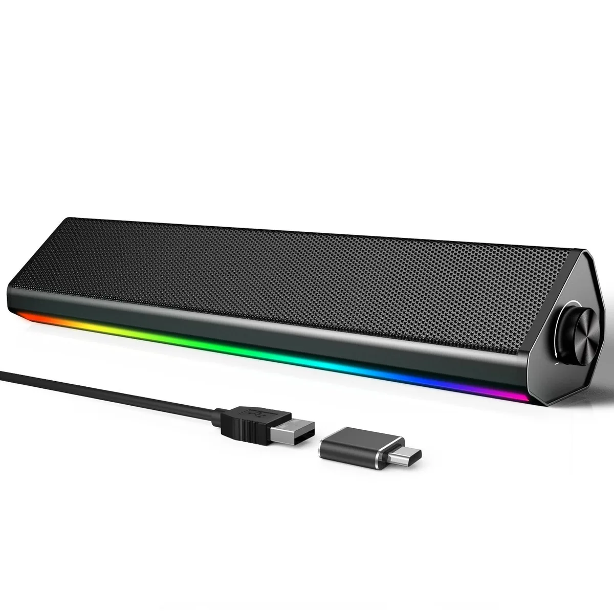  LENRUE S2 10 W stereo speaker glossy-black — product photo