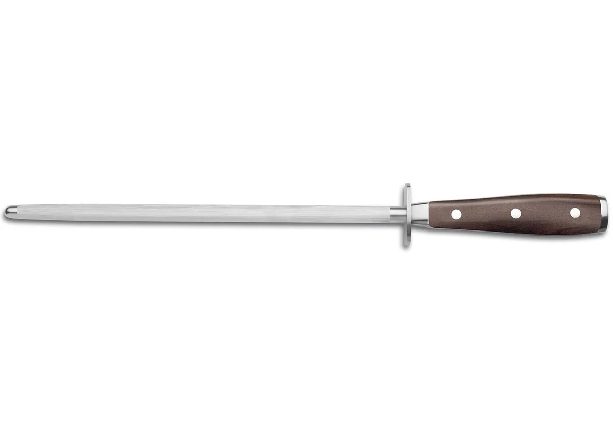 Wusthof Wusthof Ikon Blackwood 10 Inch Sharpening Steel 3010586526 — product photo