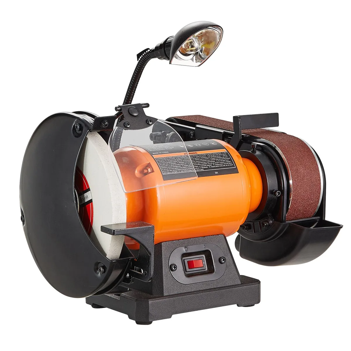 VEVOR VEVOR 8" Bench Grinder &amp; 2" x 28" Belt Sander Combo 2.5A 3600 RPM — product photo