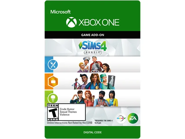 Electronic Arts Electronic Arts 7D4-00300 The Sims 4 Bundle downloadable game — product photo