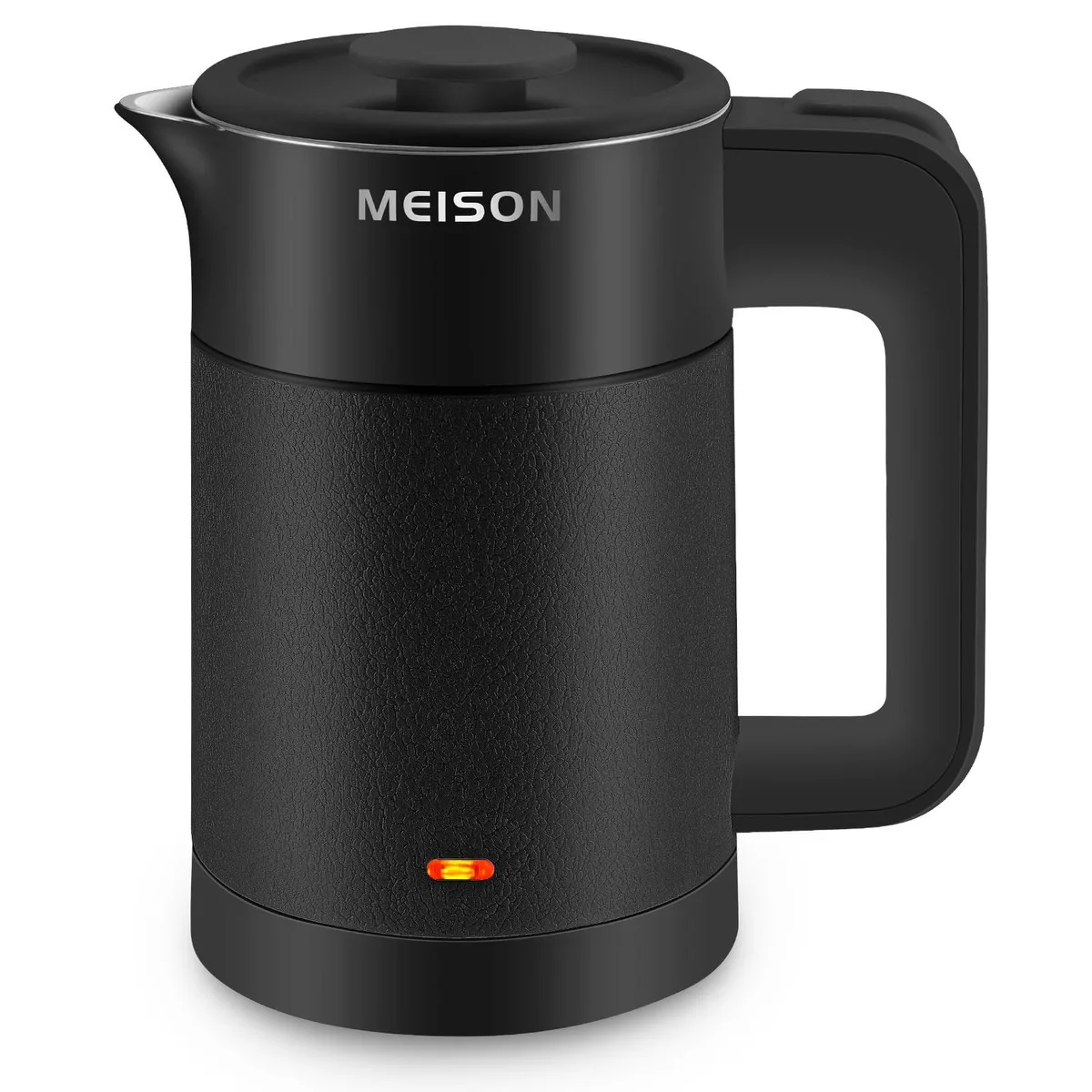 MEISON 0.6L Stainless Steel Thermo Pot (Black) 800W — product photo