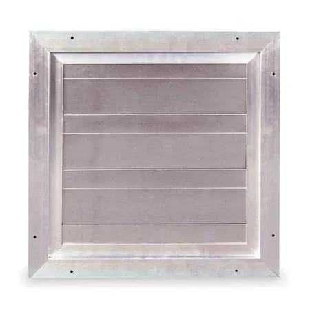 Dayton Dayton 5NKN5 Backdraft Damper Wall Mount 22.75 In Square — product photo
