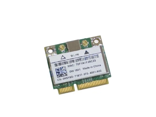 DELL DELL Wireless 1501 802.11 a/b/g/n M.2 Wi-Fi Adapter K5Y6D — product photo