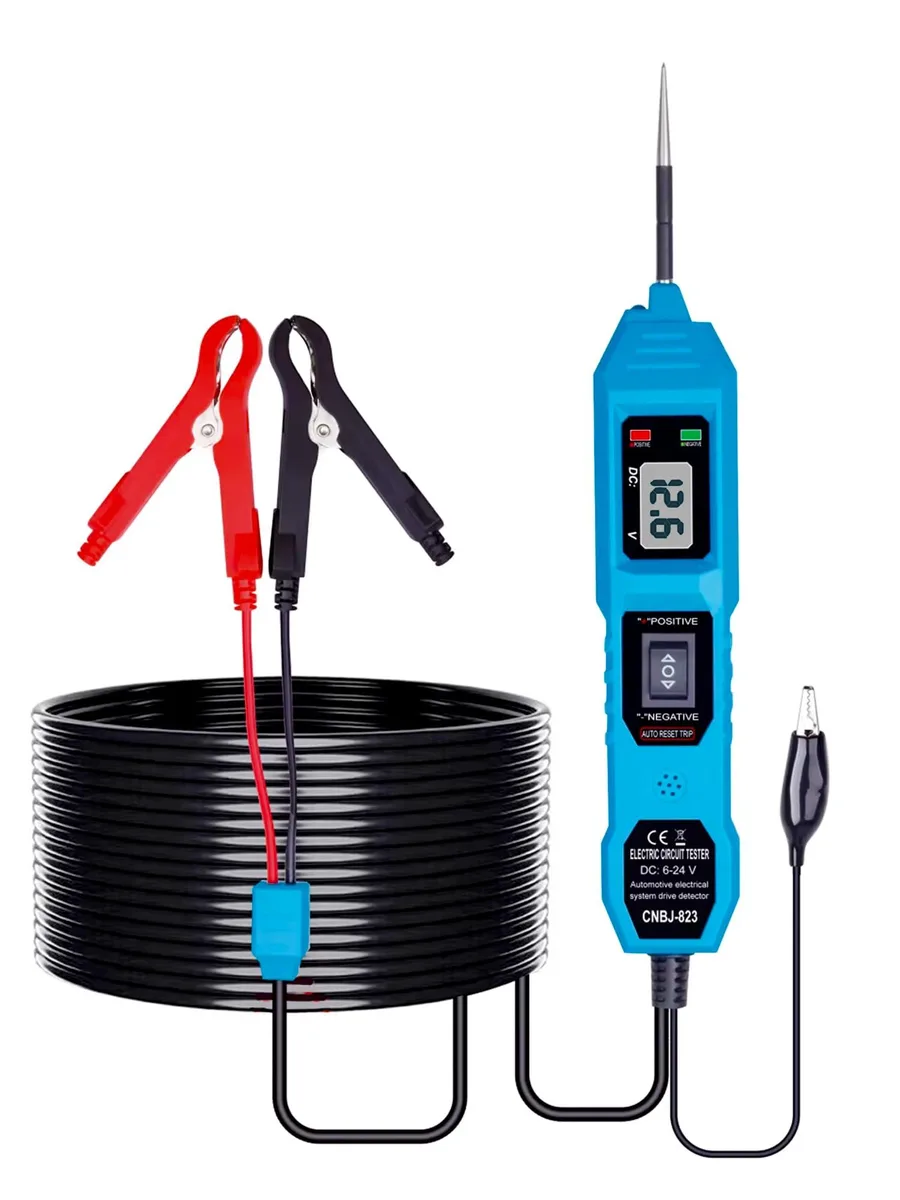 Power Circuit Probe Tester 6-24V DC 4.5m Cable — product photo