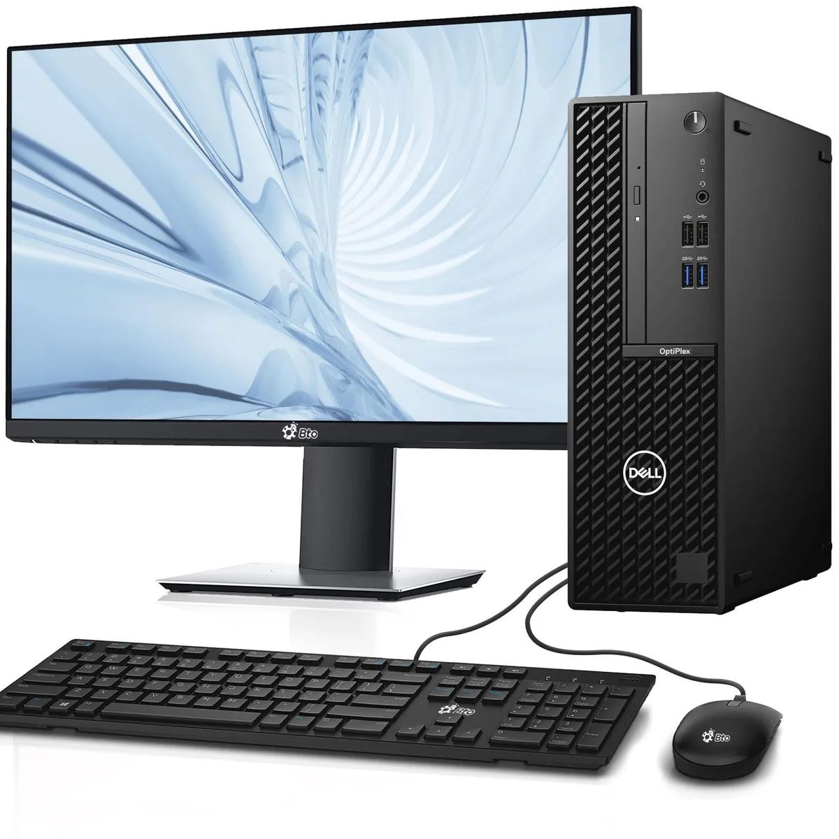 DELL DELL OptiPlex 3080 SFF desktop PC i5-10500 16GB 512GB 22" monitor Win11 Pro — product photo