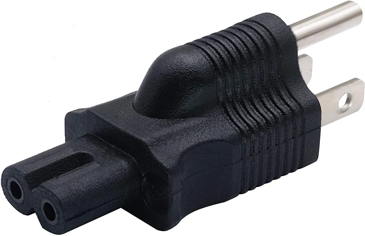 TeKit TeKit JD2002 NEMA 5-15P to C7 Adapter 15A 125V — product photo