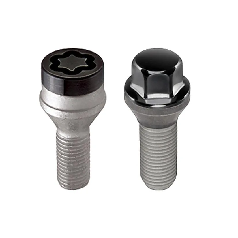 MCGARD MCGARD 67226BK Chrome/Black Cone Seat Lug Bolt Install Kit 5 Lug M14x1.25 accessories - wheel — product photo