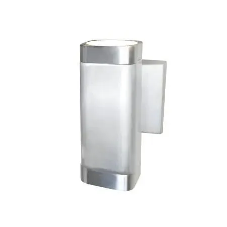 Maxim 86109AL brushed aluminum two-light outdoor fixture