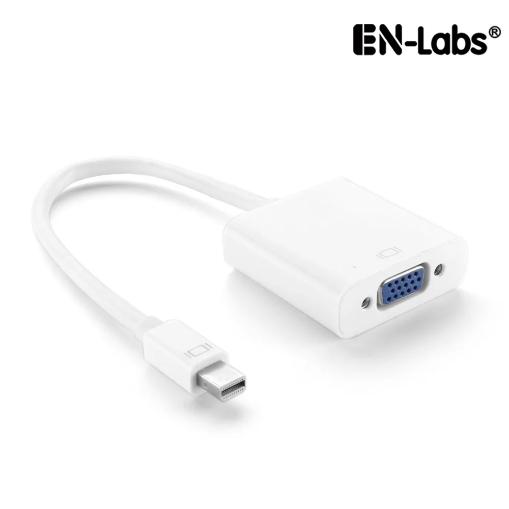 EN-Labs EN-Labs ADMDP2VGA Mini DisplayPort to VGA Active Converter White — product photo