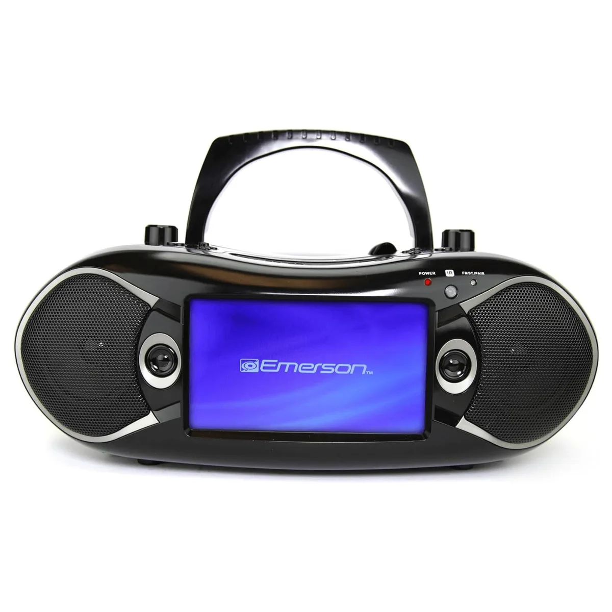 Emerson Emerson EDL-2870-BK 7" DVD Boombox with ATSC TV — product photo