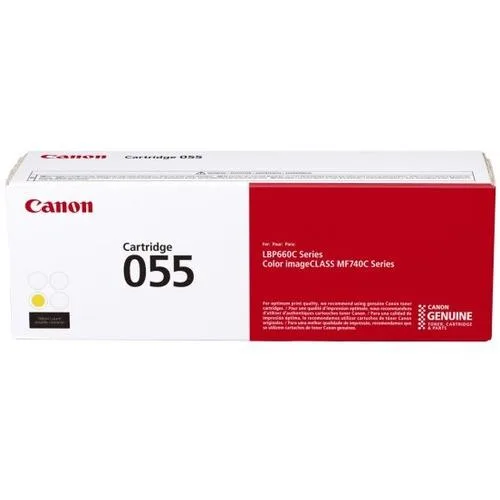 Canon Canon 3013C001 Yellow Toner Cartridge 55 2100 pages toner cartridges (genuine brands) — product photo