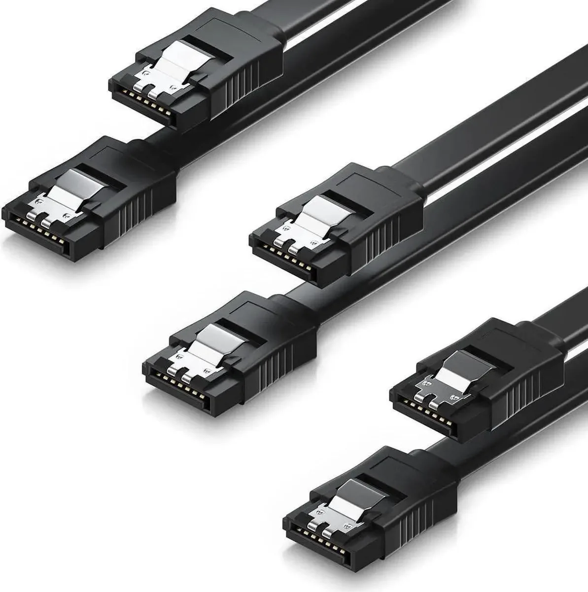 Vszerda Vszerda SATA Cable III 3 pack 6 Gbps 15.75 in black — product photo