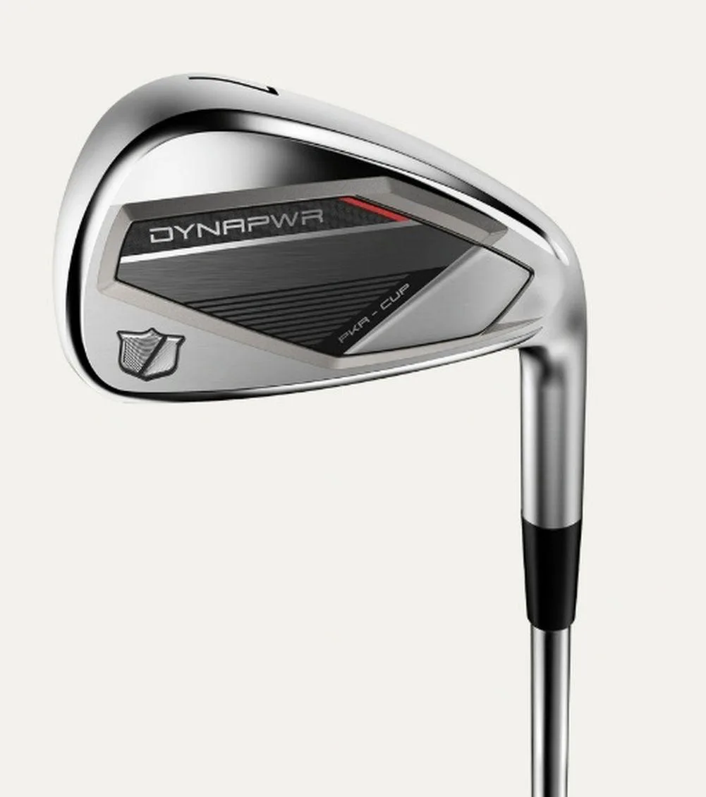Wilson Sporting Goods Co. Wilson DYNAPWR (2025) Iron Set Right-Handed Regular Steel KBS MAX Ultralite Lamkin Crossline 360 — product photo