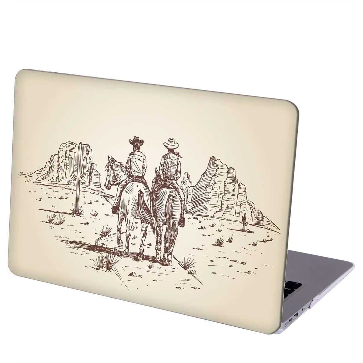 Avantalk Avantalk 2 in 1 Accessory MacBook Air 13 Retina Touch ID 2018-2020 Wild West Desert Cowboys — product photo