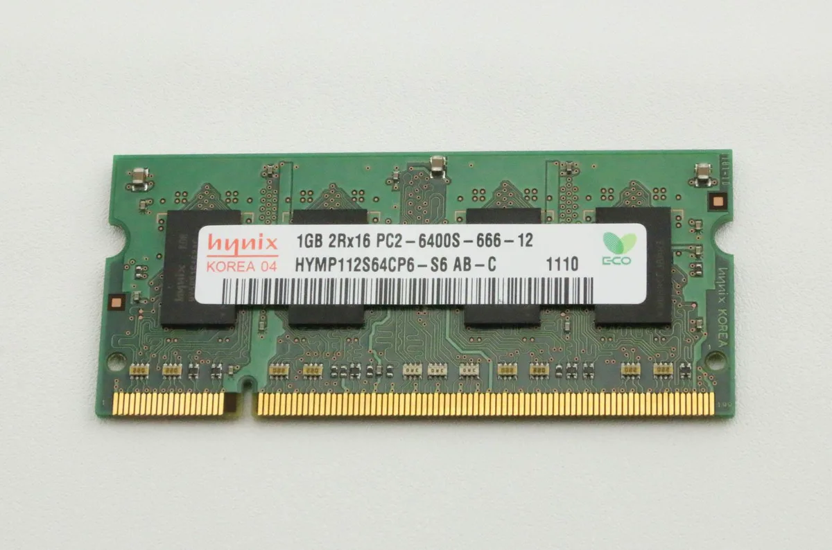 SK hynix SK hynix HYMP112S64CP6-S6 AB DDR2 1GB SODIMM — product photo