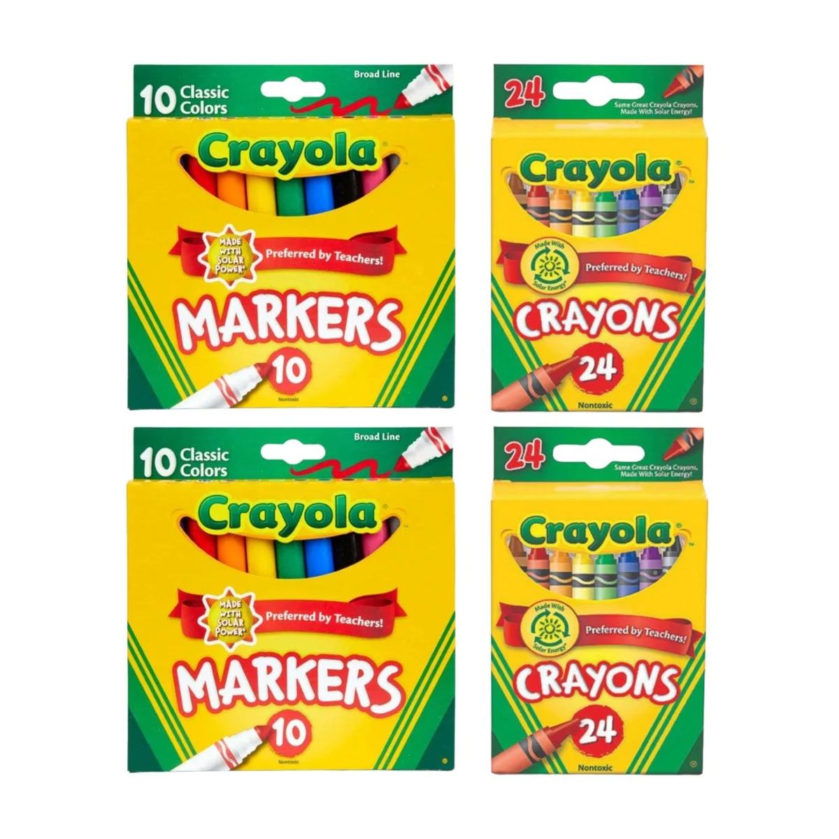 Crayola Crayola SP-53653145321790 illustration set 20 markers 48 crayons — product photo