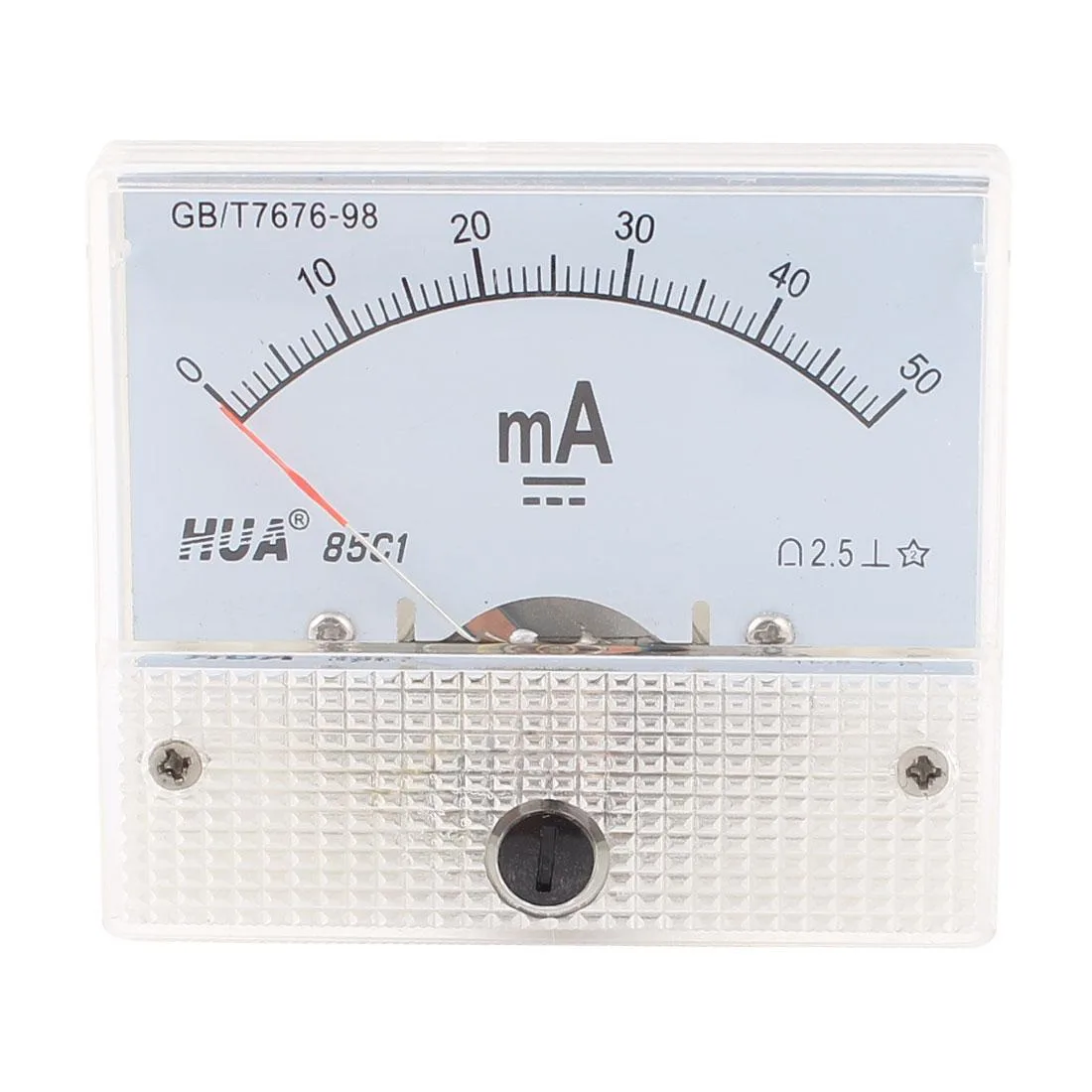 Unique-Bargains Unique-Bargains 85C1 0-50mA DC Panel Ammeter electrician tool — product photo
